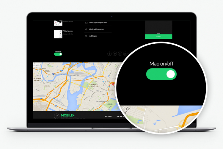 Great Google maps integration—so your visitors can find you